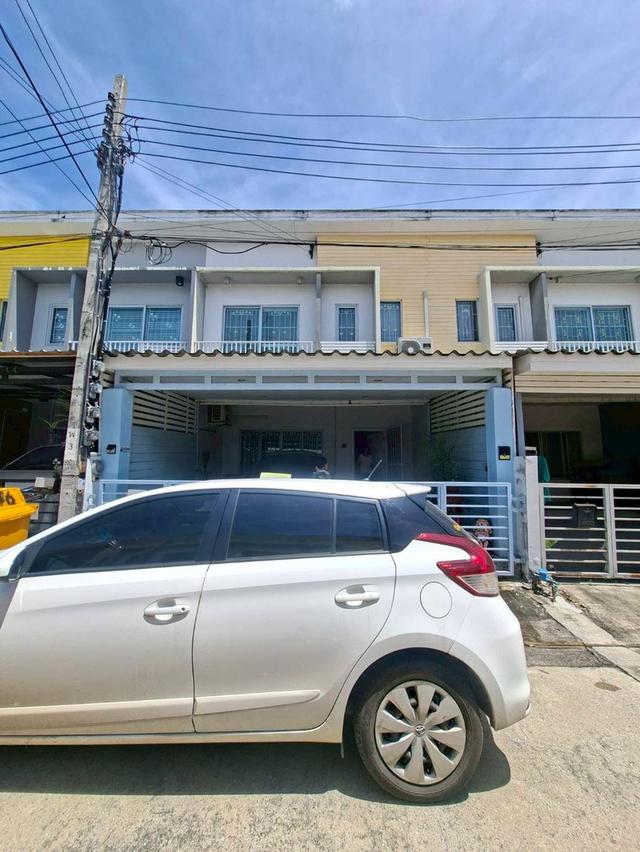 ให้เช่าทาวน์เฮ้าส์ 2 ชั้น หมู่บ้านเดอะคอนเนค สุวรรณภูมิ 12a ซอยกิ่งแก้ว 37 ใกล้สนามบินสุวรรณภูมิ (N.1761)