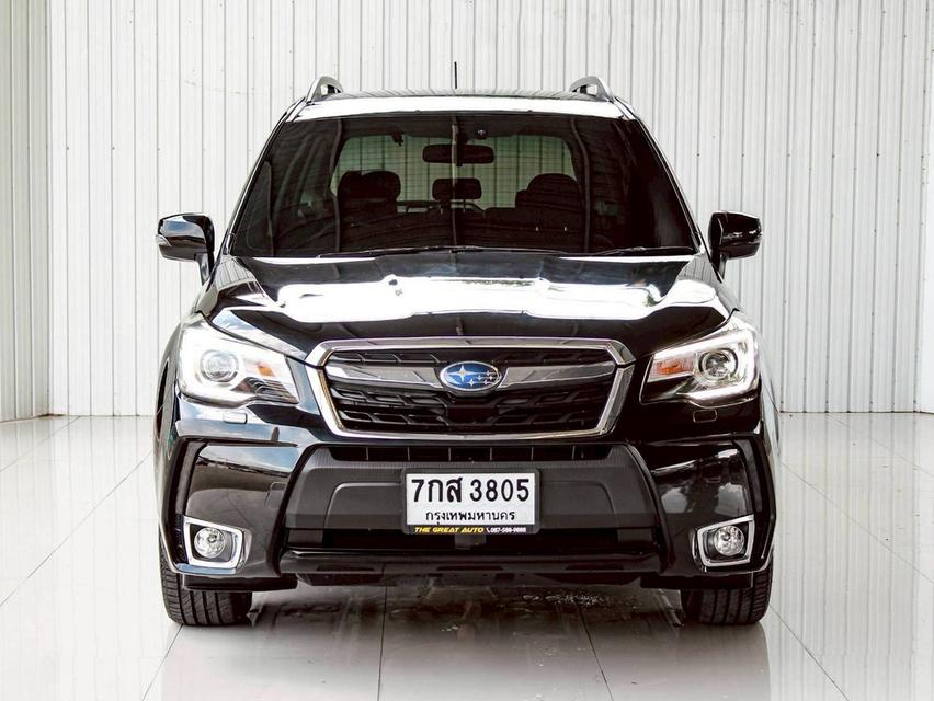 SUBARU FORESTER 2.0 I-P ปี 2018 สีดำ เกียร์ AUTO เครื่องยนต์ เบนซิน เลขไมล์เพียง 158,119 km. 2