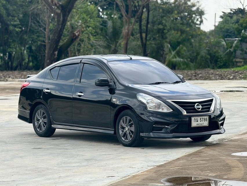 NISSAN ALMERA 1.2 Sedan 4dr E SPORTECH XTRONIC CVT FWD 1.2i. ปี 2019  สีดำ  เกียร์ออโต้ 9