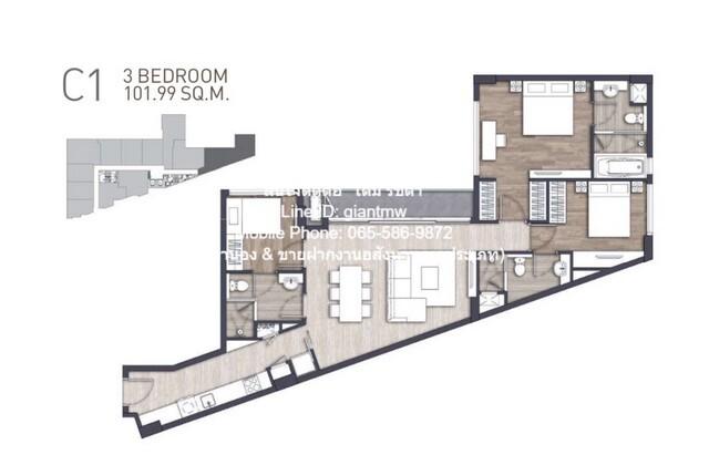 CONDO Craft Ploenchit area 102 ตรม ใกล้ รถไฟฟ้า BTS เพลินจิต ทำเลดี 3