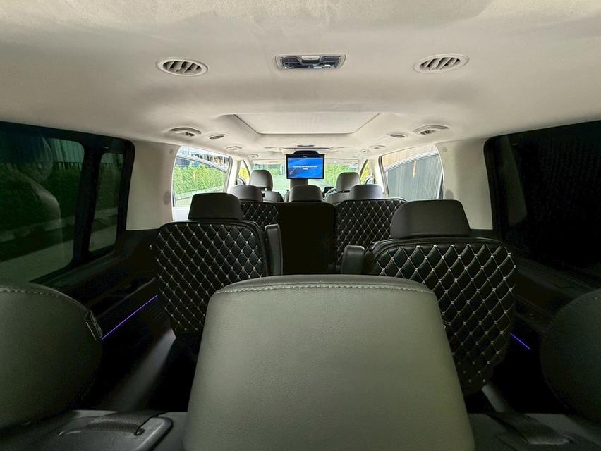 รหัสรถ AP7737 Hyundai Staria Premium Sunroof 2.2D 8AT ปี 2022 สีดำ ตัวtop รูปที่ 5