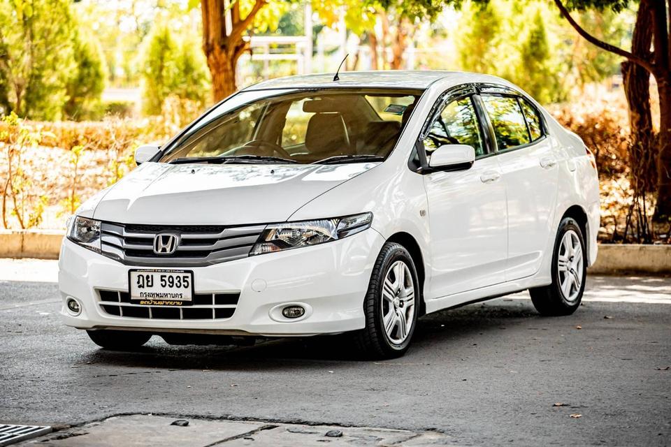 Honda City 1.5S เกียร์ออโต้ Auto ปี 2010 สีขาว มือเดียวป้ายแดง