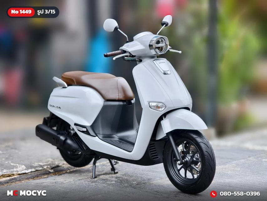 Honda Giorno Plus 2024 รุ่นTOP ABS รถบ้านแท้มือเดียว ของแต่งหมดเป็นแสน No.1449 รูปที่ 4