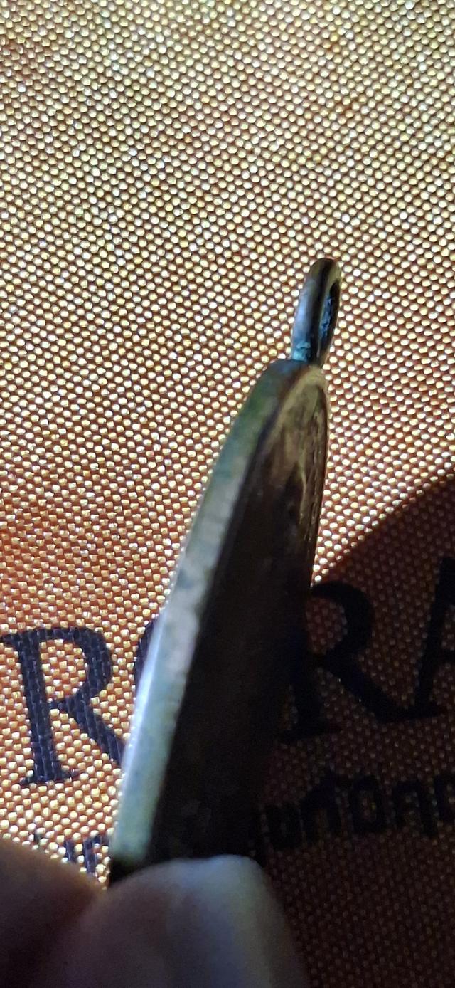 เหรียญหลวงพ่อเดิม วัดหนองโพ รุ่นแรก ปี พ.ศ. 2482 พิมพ์ดอกจันแตก โค้งแตก รูปที่ 4