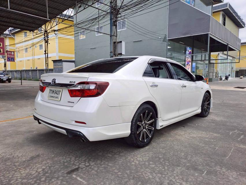 TOYOTA CAMRY 2.0 G EXTREMO ปี2014 สีขาว รถประวัติดี เข้าศูนย์ตลอด ไม่เคยติดแก๊ส น้ำมันล้วนๆ