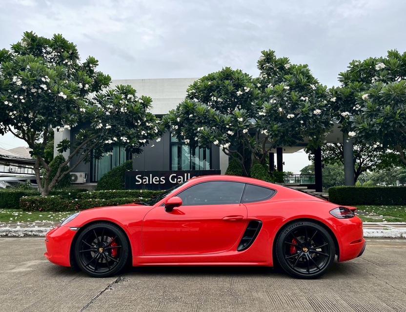 รหัสรถ AP404 Porsche 718 Cayman สี Lava orangeปี 2016 จด 2017