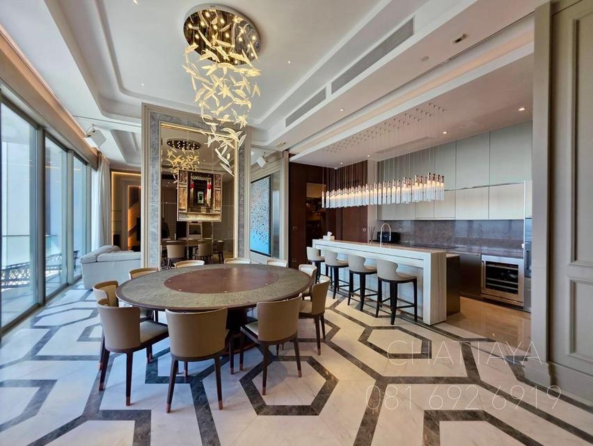 FOR SALE - THE EXTRAORDINARY PENTHOUSE The Residences at Mandarin Oriental, Bangkok 386.85 SQ.M.  3 BEDROOMS  50TH FLOOR  PANORAMIC CHAO PHRAYA VIEWS 7