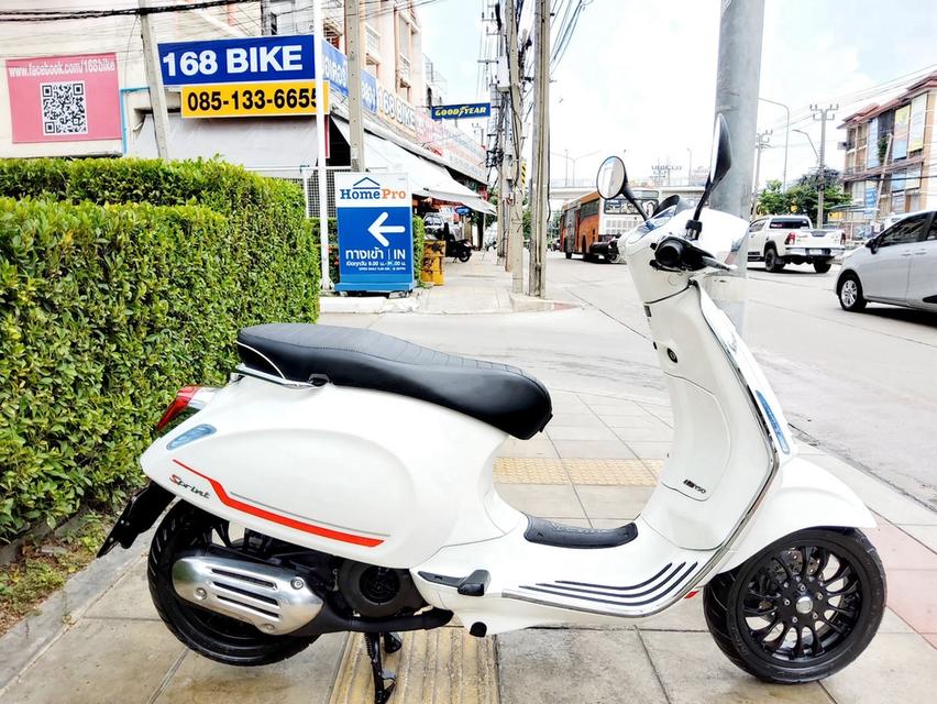 Vespa Sprint 150 i-get ABS ปี2022 สภาพเกรดA 5245 km เอกสารพร้อมโอน