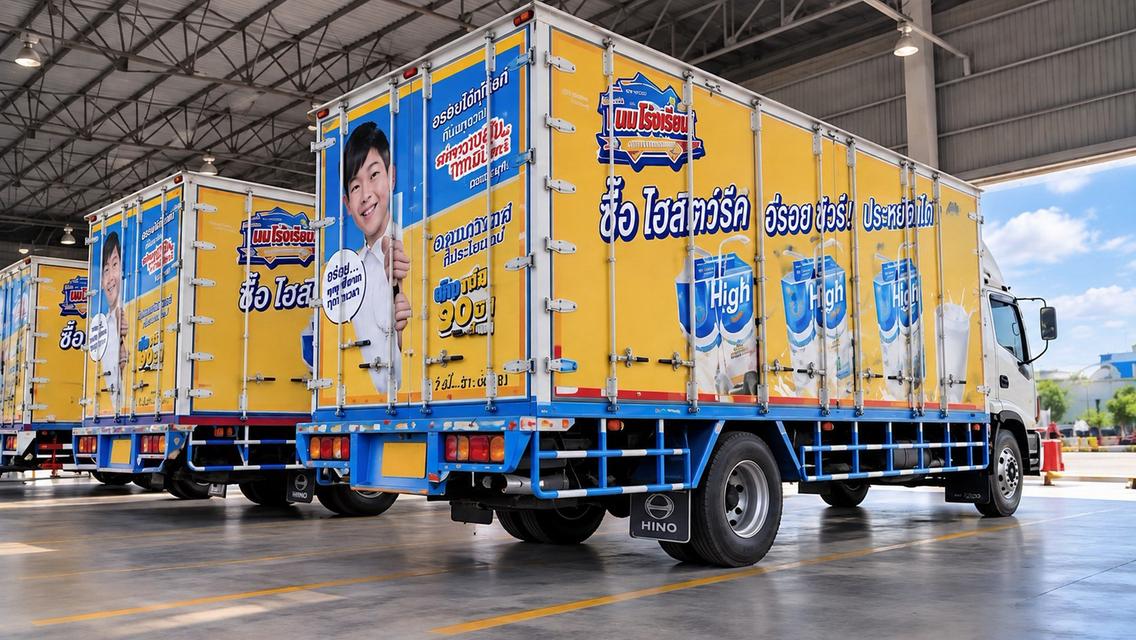 รับทำสติกเกอร์ติดรถยนต์ Car Wrap โฆษณาติดรถ ครบวงจร โดย Routemedia รูปที่ 5