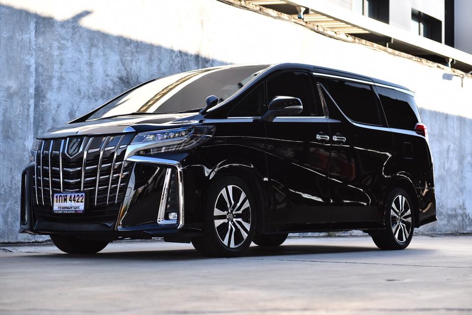 Toyota Alphard 2.5 SC Package Minorchange 2022 สีดำ