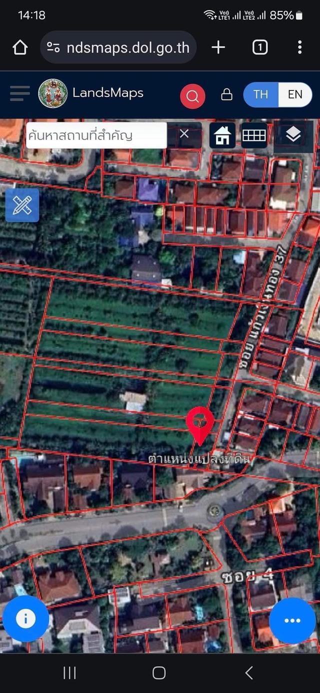 ขาย ที่ดินใน กรุงเทพมหานคร ใจกลางย่านฝั่งธนบุรี-เขตตลิ่งชัน ใกล้เส้นถนนตัดใหม่ พรานนก-พุทธมณฑล สาย4 ถนนพรานนก - กาญจนาภิเษก พื้นที่ 1ไร่ 177 ตารางวา 3