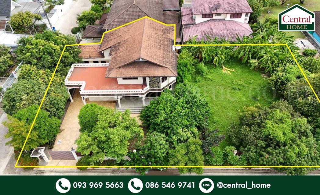 บ้านเดี่ยว 257 ตร.วา ชวนชื่น กรีน วิลล์ พุทธมณฑลสาย 2 หลังมุม  1