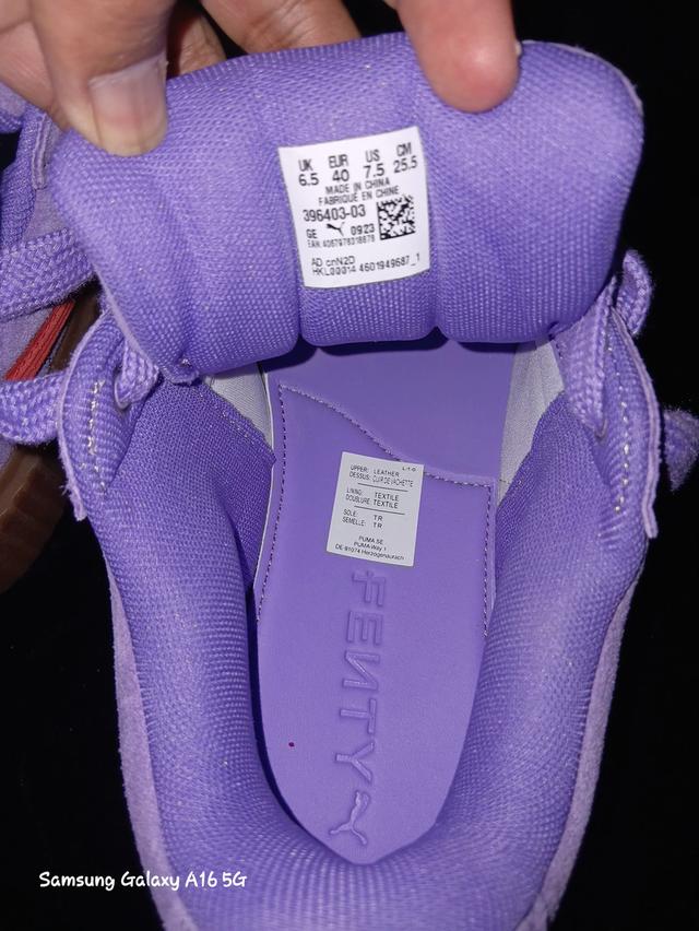 รองเท้าผ้าใบ Puma x Rhihanna รูปที่ 5