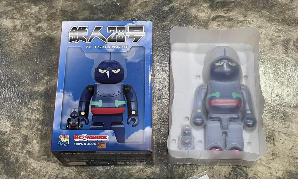 ฟิกเกอร์ Bearbrick Tetsujin 400%