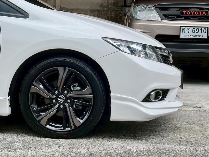 HONDA CIVIC FB ปี 2012 รุ่น 1.8E navi ออโต้ สีขาว รถมือเดียว เลขไมล์น้อย 120,000 km รูปที่ 6