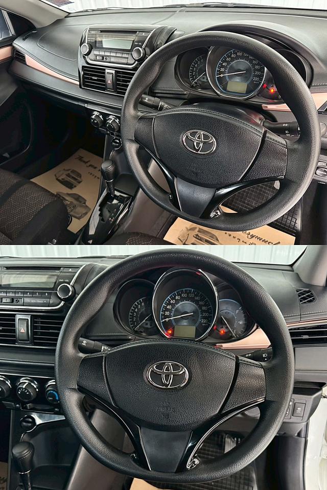 Vios 1.5E โฉมใหม่ ฟรีดาวน์ได้ สภาพดี 10