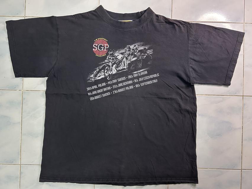 [EURO RARE] Vtg. 2005 FIM Speedway Grand Prix - ป้ายสวีเดนแท้ (Boxy Fit)