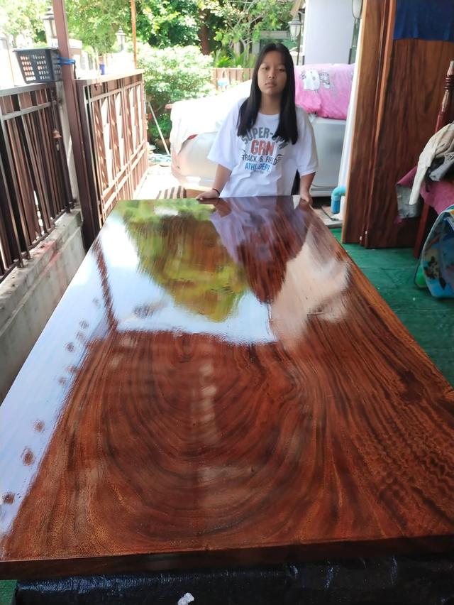 ไม้แผ่นเดียว ไม้แท้ 100cmx200cm หนา 5 cm รูปที่ 14