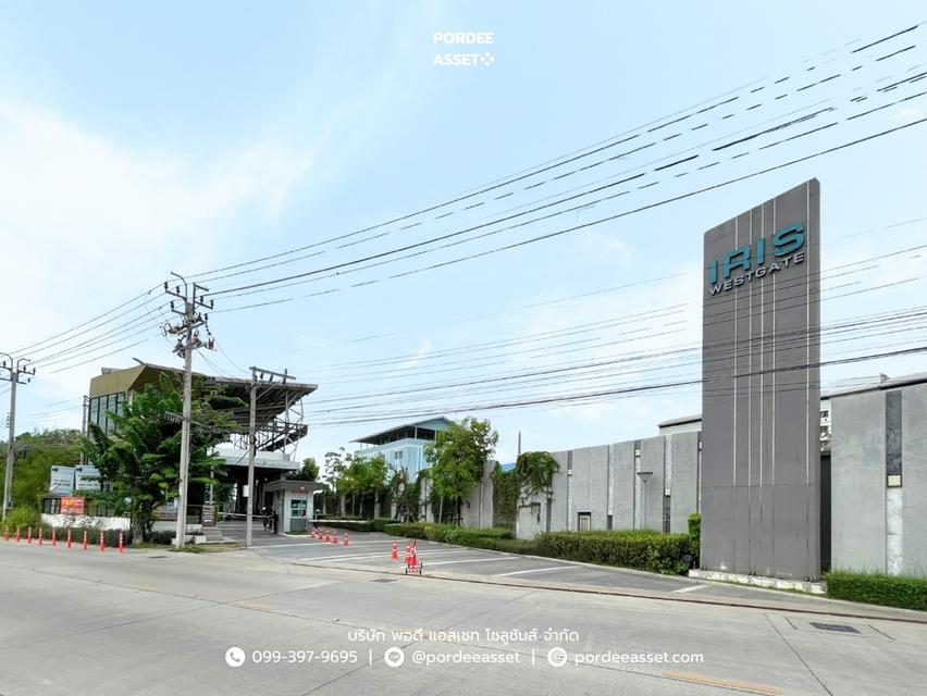 ขาย!! คอนโด ดิ ไอริส เวสท์เกต (ขนาด 26 ตร.ม.) ถนน จันทร์ทองเอี่ยม บางบัวทอง นนทบุรี : The Iris Westgate 20