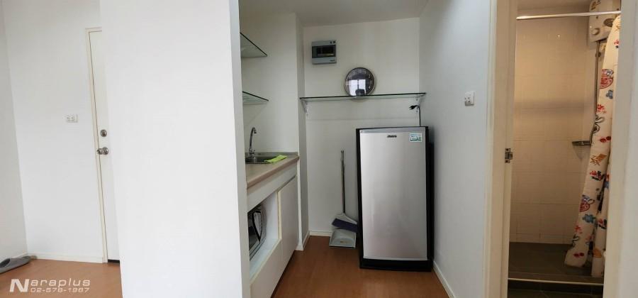 68111128 : ขาย Condo แบบ 1 ห้องนอน ห้องมุม พื้นที่ขนาด  25.77 ตารางเมตร พร้อมอยู่  โครงการ ลุมพินี คอนโดทาวน์ นิด้า-เสรีไทย 2 ชั้น 7 พึ่งรีโนเวทเสร็จ  8