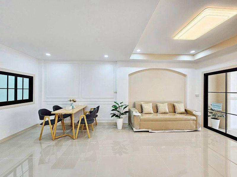 หมู่บ้านบัวทอง2  ติดรถไฟฟ้าสายสีม่วง สถานีคลองบางไผ่ ทาวน์เฮาส์ 2 ชั้น   ตกแต่งใหม่พร้อมอยู่   โครงการติดสถานีรถไฟฟ้าสายสีม่วง สถานีคลองบางไผ่ 10