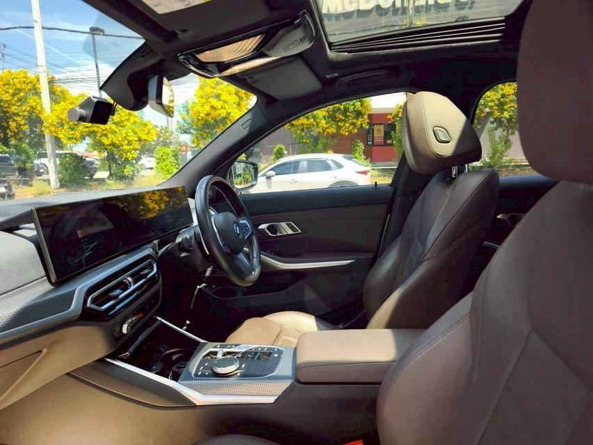 รหัสรถ KPV1100 2023 BMW 330e M SPORT LCI สีขาว 10