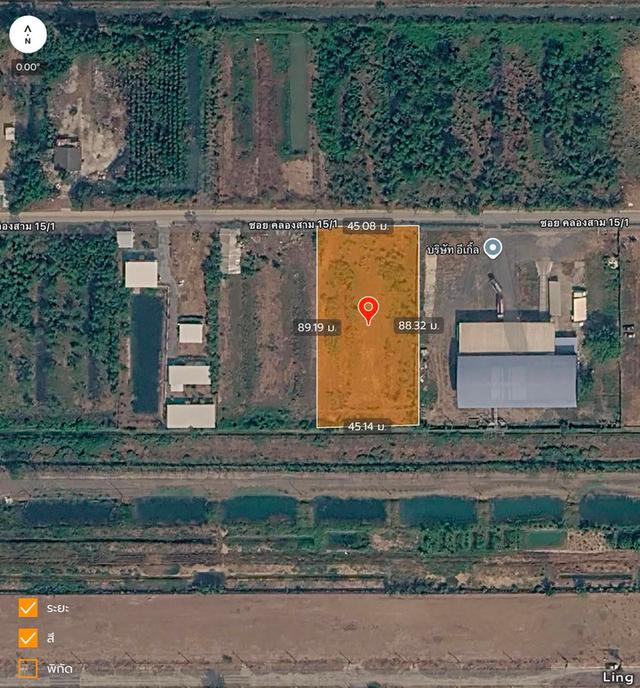 ขายที่ดินคลองสาม 2 ไร่ 2 งาน ติดถนนสาธารณะ ซ.คลองสาม 15/1 คลองหลวง ปทุมธานี 095-879-4465 5