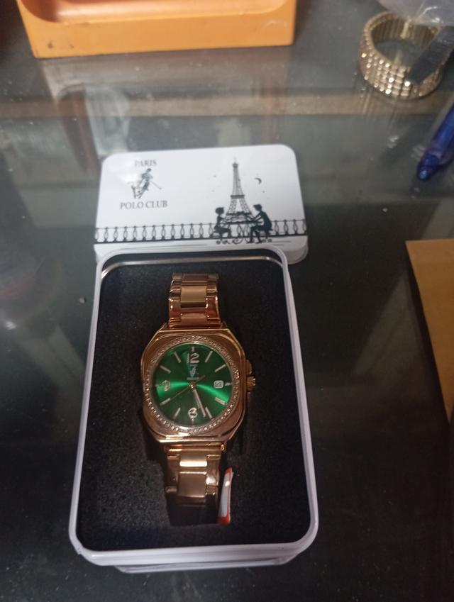 นาฬิกา Paris Polo Club ของแท้100% รุ่น 3PP-1910572L รหัสสี RG-GN ของใหม่มือหนึ่ง