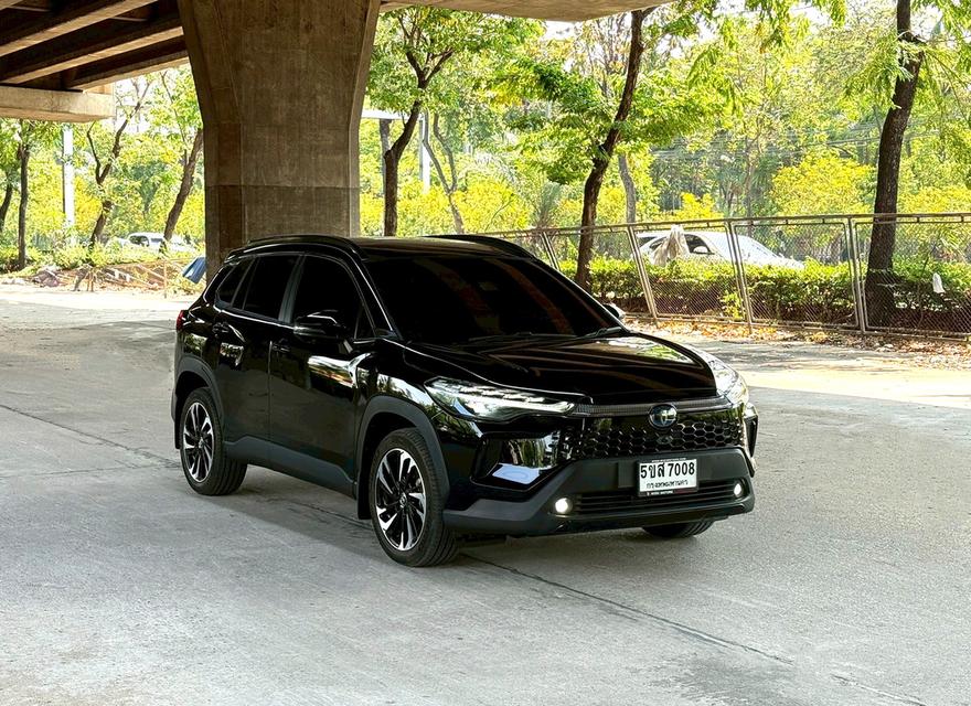 2024 Toyota Cross 1.8HEV PREMIUM LUXURY รถมือเดียวสวยจัดนางฟ้า รูปที่ 3