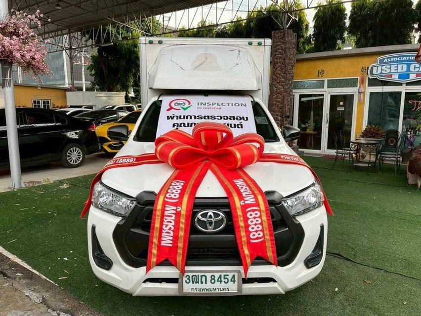 TOYOTA REVO SINGLECAB  รุ่น ENTRY เครื่อง2.4cc.เกียร์ธรรม  ปี 2022 รถกระบะตู้บรรทุกCARGO-BOX  สภาพสวย พร้อมใช้งาน! ไมล์แท้100%คะ