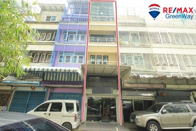 ให้เช่าอาคารพาณิชย์เจริญนคร 37 ตกแต่งพร้อมอยู่ 5.5 ชั้น 17 ตร.ว ทำสำนักงานหรืออยู่อาศัยได้ เฟอร์นิเจอร์ แอร์ ใกล้ดิไอคอนสยาม 25,000บาท/เดือน