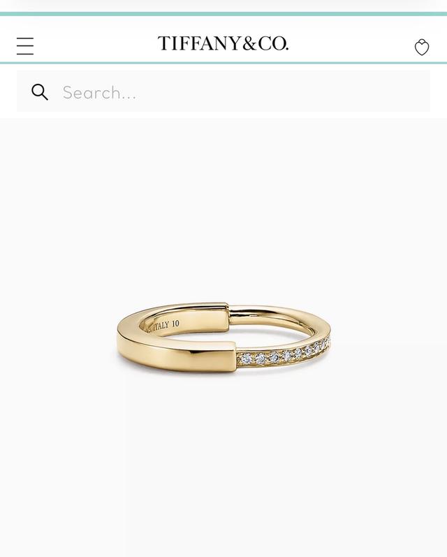 Ring Tiffany & Co. Lock รูปที่ 4