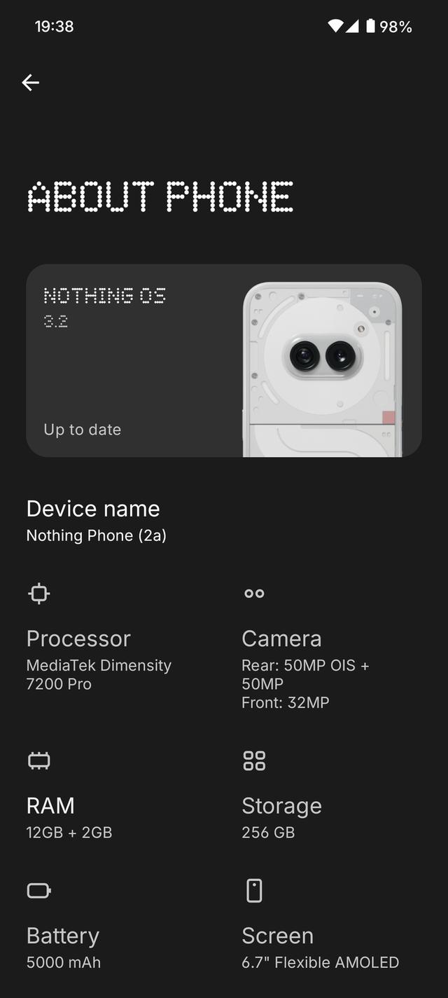 Nothing phone 2a 3