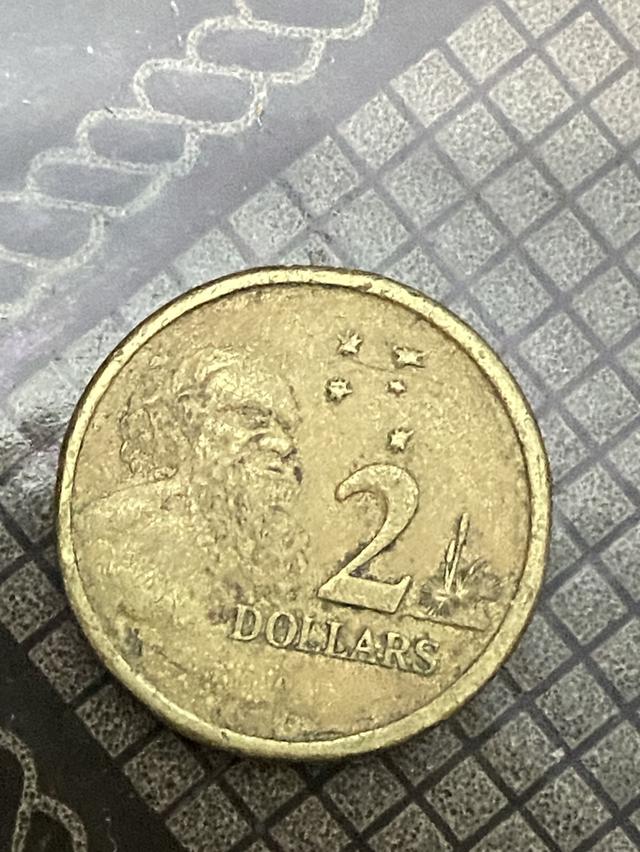 เหรียญ2ดอลลาออสเตเลีย ปี1988 2