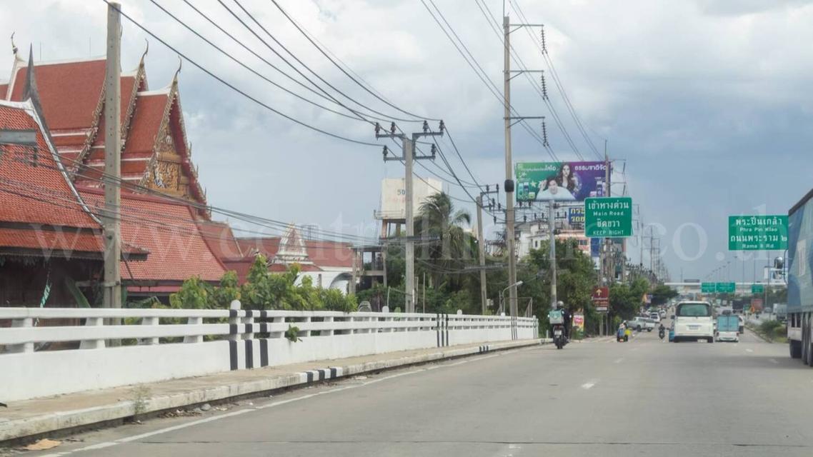 อาคารพาณิชย์ 5 ชั้น 2 คูหา ถนนกาญจนาภิเษก ใกล้ เซ็นทรัล เวสต์เกต 3