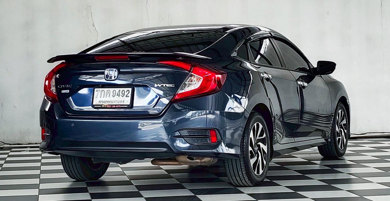 🔥HONDA CIVIC FC 1.8 EL เกียร์ ปี 2017 จด18 🔥(สีน้เงิน) เคดิตดีฟรีดาวน์ 5