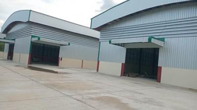ขายและให้เช่าโรงงานใกล้นิคมเกตเวย์ซิตี้ ผังม่วงลาย เขตEEC บนเนื้อที่ 4 ไร่ 1 งาน พื้นที่ทั้งหมด พื้นที่รวม 3 โรงงาน 2,39 4