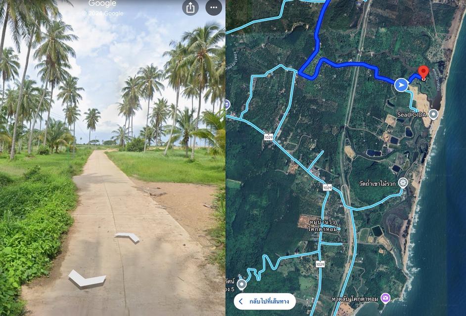 ขายที่ดินสวย ทำเลดี ติดคลองอ่างทอง ใกล้ชายทะเลทับสะแก ประจวบคีรีขันธ์ 15