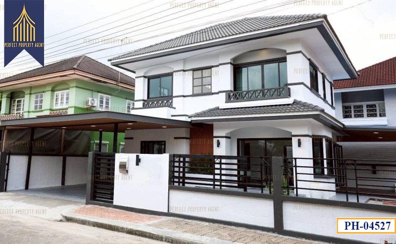 ขาย บ้านเดี่ยว ฟลอร่าวิลล์ สุวินทวงศ์ หนองจอก แต่งใหม่พร้อมอยู่ 1