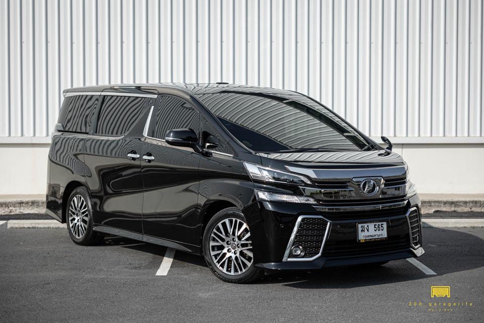 TOYOTA VELLFIRE ZG  ปี2016 1