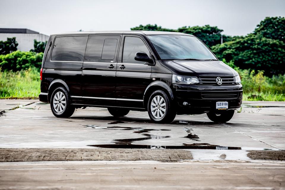 Volk Caravelle 2.0 BI TDI ปี 2014 สีดำ เครื่องดีเซล  4