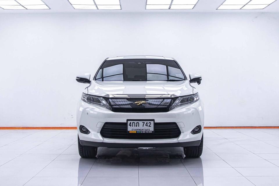 รหัสรถ 1C707 TOYOTA HARRIER 2.5 HYBRID 2015