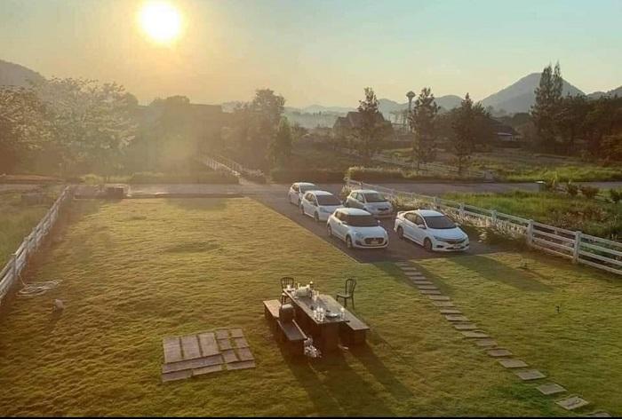 ขายบ้านเดี่ยววิวสวยสไตล์พูลวิลล่า วิวสวย หมู่บ้าน the paradis ถนนธนะรัชต์ ปากช่อง นครราชสีมา. 11