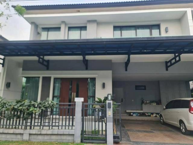 PB5312 ให้เช่าบ้านเดี่ยว หมู่บ้าน เดอะ ซิตี้ พัฒนาการ ซอยอ่อนนุช 70/1 บ้านสไตล์โมเดิร์นวินเทจ ตกแต่งครบ (ไม่รับลูกค้าสูบบุหรี่) 1