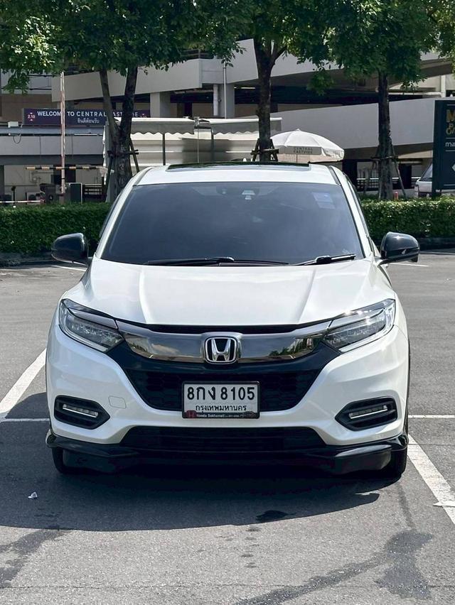 รหัสรถ QT8105 Honda HRV 1.8 RS เกียร์ Auto สีขาวมุก ตัวTop ปี 2019 (MNC) 4