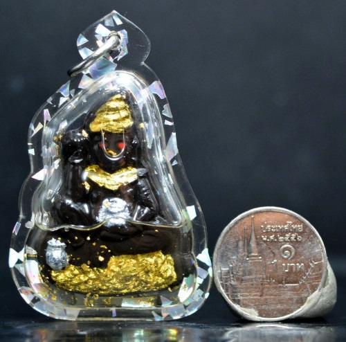 ✨ The Sovereign Phor Ngur "Nuea Duang" Destiny-Master: Authentic Phra Arjan Pom Khmer-Lanna Sacred Black Charm Talisman Infused with Primordial Attrac รูปที่ 5