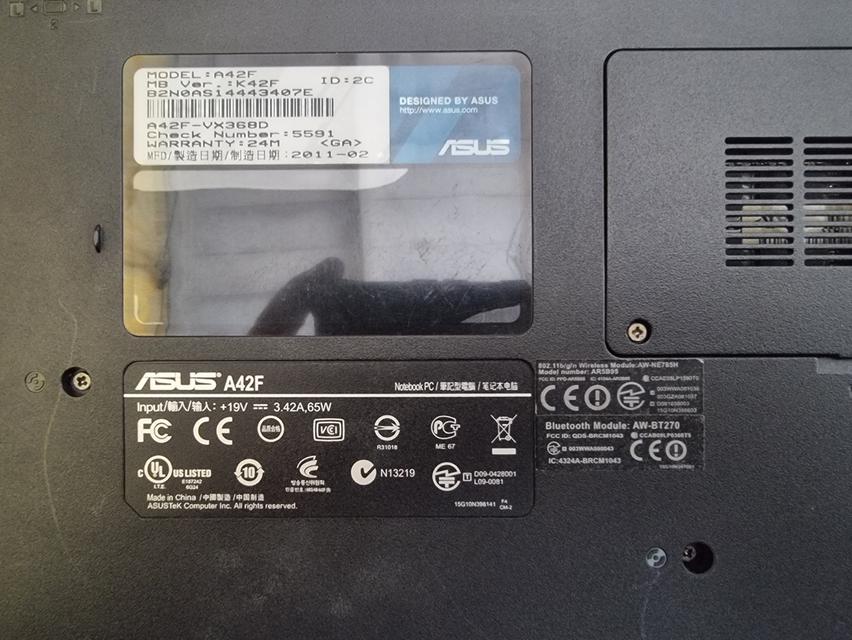 Notebook Asus core i3 รูปที่ 7
