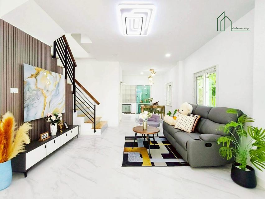 หมู่บ้าน อาร์ เค พาร์ค หทัยราษฎร์ หลังมุม รีโนเวทใหม่พร้อมอยู่ 5