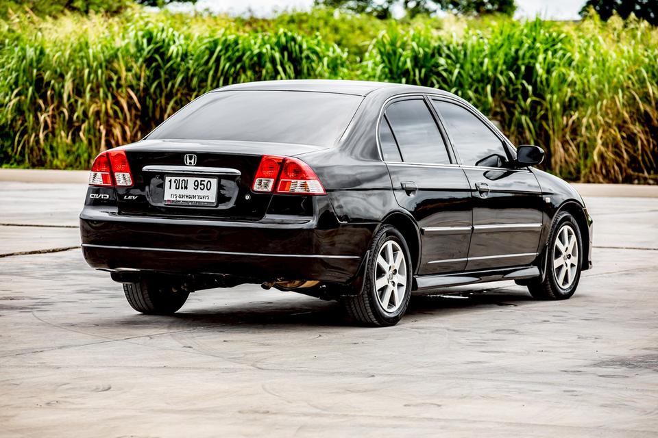Honda Civic Dm 1.7 Vtec สีดำ เดิมสวย หายาก ปี 2003