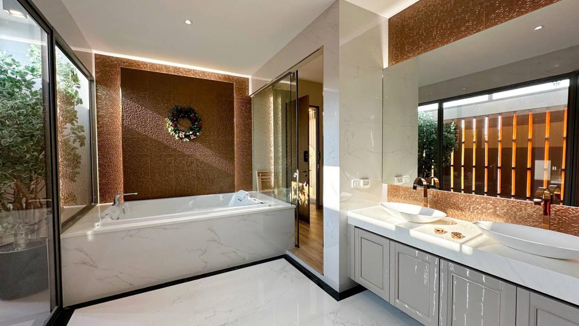 บ้านสวย รามอินทรา 57 พร้อมสระว่ายน้ำ ส่วนตัวสุด บ้านสไตล์รีสอร์ท กรุงเทพ 14